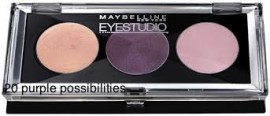 MAYBELLINE EYESTUDIO - creme øjenskygge palette 20 Purple possibilities